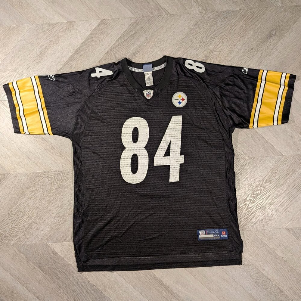 Reebok Pittsburgh Steelers Antonio Brown Jersey Men's Size 2XL NFL Equipment #84